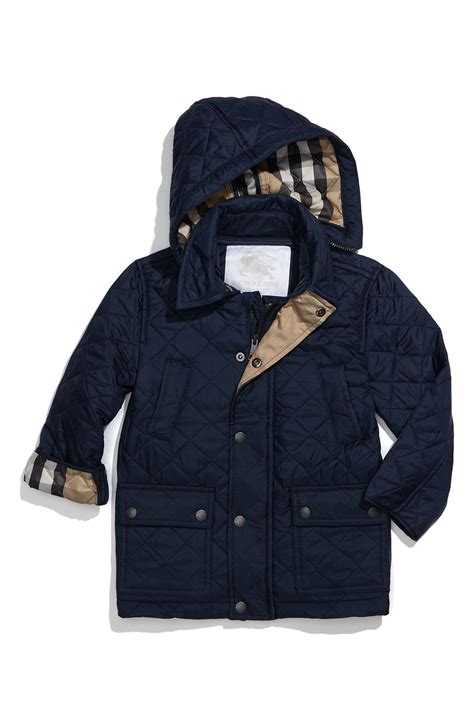 childrens burberry quilted jacket|burberry kids winter coats.